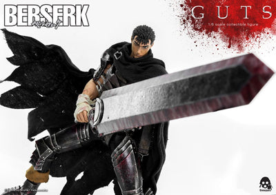 Berserk Action Figure 1/6 Guts (Black Swordsman) 32cm - Action Figures - ThreeZero - Hobby Figures UK