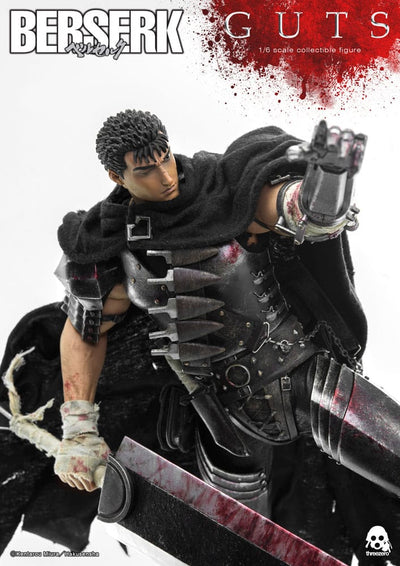 Berserk Action Figure 1/6 Guts (Black Swordsman) 32cm - Action Figures - ThreeZero - Hobby Figures UK