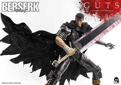 Berserk Action Figure 1/6 Guts (Black Swordsman) 32cm - Action Figures - ThreeZero - Hobby Figures UK