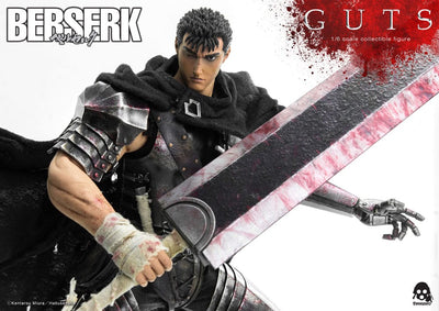 Berserk Action Figure 1/6 Guts (Black Swordsman) 32cm - Action Figures - ThreeZero - Hobby Figures UK
