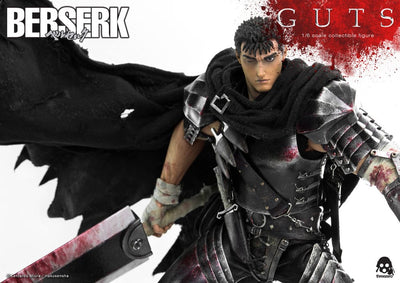 Berserk Action Figure 1/6 Guts (Black Swordsman) 32cm - Action Figures - ThreeZero - Hobby Figures UK