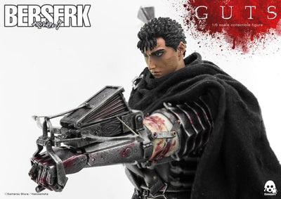 Berserk Action Figure 1/6 Guts (Black Swordsman) 32cm - Action Figures - ThreeZero - Hobby Figures UK