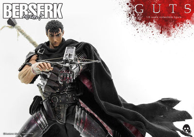 Berserk Action Figure 1/6 Guts (Black Swordsman) 32cm - Action Figures - ThreeZero - Hobby Figures UK