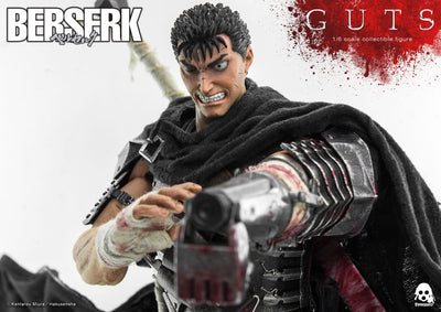 Berserk Action Figure 1/6 Guts (Black Swordsman) 32cm - Action Figures - ThreeZero - Hobby Figures UK