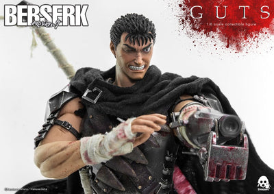 Berserk Action Figure 1/6 Guts (Black Swordsman) 32cm - Action Figures - ThreeZero - Hobby Figures UK