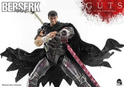 Berserk Action Figure 1/6 Guts (Black Swordsman) 32cm - Action Figures - ThreeZero - Hobby Figures UK