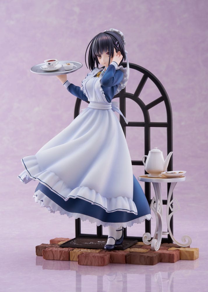 Cafe Stella and the Reaper's Butterfly PVC Statue 1/7 Natsume Shiki Ami Ami Limited Edition 24cm - Scale Statue - AliceGlint - Hobby Figures UK