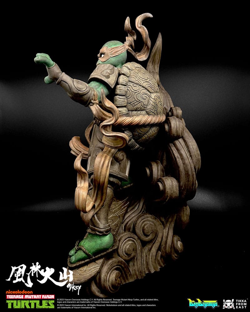 Teenage Mutant Ninja Turtles Statue Mikey Furinkazan 30cm - Scale Statue - BigBoysToys - Hobby Figures UK