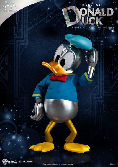 Disney 100 Years of Wonder Dynamic 8ction Heroes Action Figure 1/9 Donald Duck 16cm - Action Figures - Beast Kingdom Toys - Hobby Figures UK