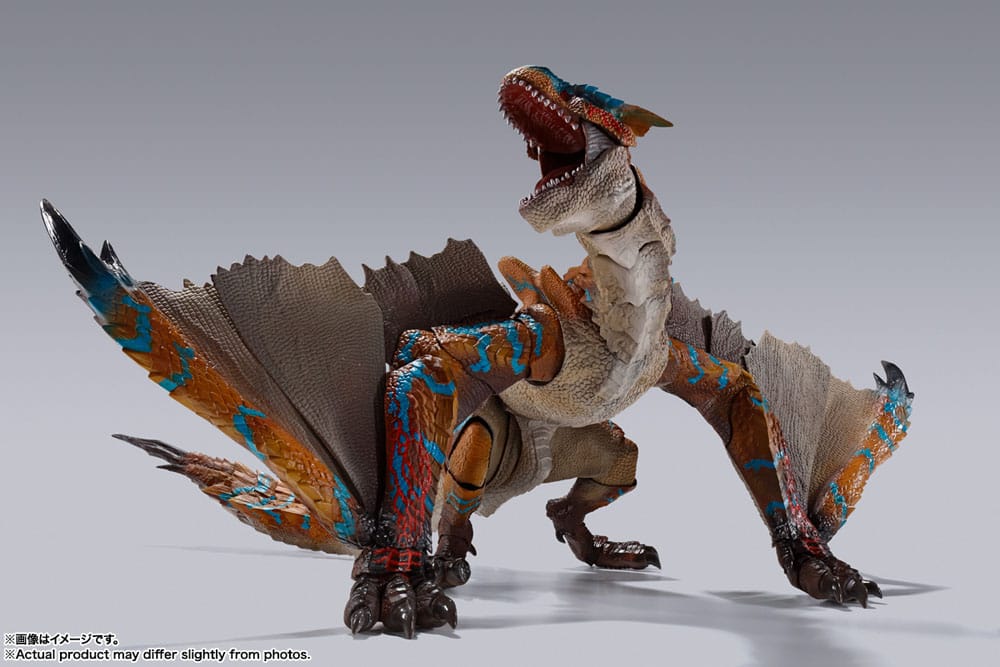 Monster Hunter Rise S.H. MonsterArts Action Figure Tigrex 30cm - Action Figures - Bandai Tamashii Nations - Hobby Figures UK