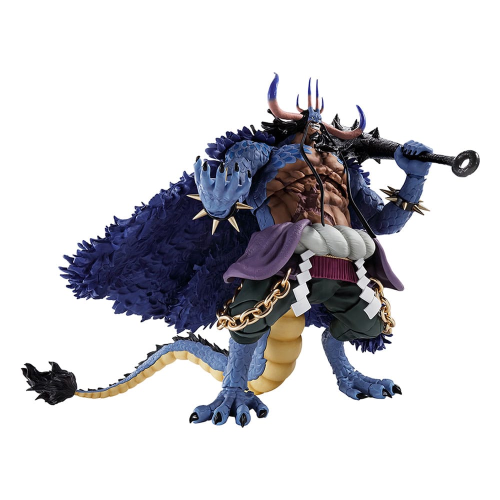 One Piece S.H. Figuarts Action Figure Kaido King of the Beasts (Man-Beast form) 25cm - Action Figures - Bandai Tamashii Nations - Hobby Figures UK