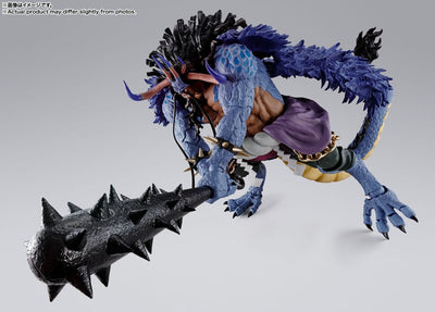 One Piece S.H. Figuarts Action Figure Kaido King of the Beasts (Man-Beast form) 25cm - Action Figures - Bandai Tamashii Nations - Hobby Figures UK