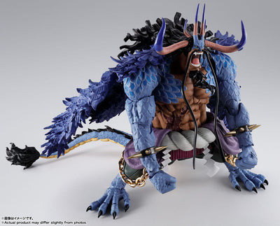 One Piece S.H. Figuarts Action Figure Kaido King of the Beasts (Man-Beast form) 25cm - Action Figures - Bandai Tamashii Nations - Hobby Figures UK