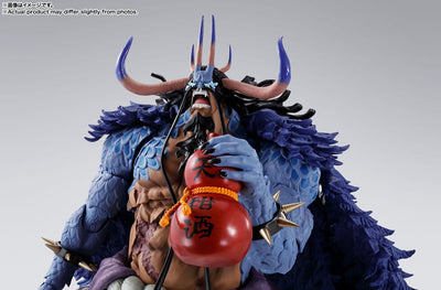 One Piece S.H. Figuarts Action Figure Kaido King of the Beasts (Man-Beast form) 25cm - Action Figures - Bandai Tamashii Nations - Hobby Figures UK