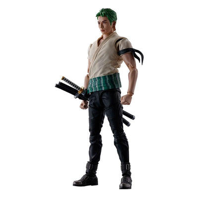 One Piece S.H. Figuarts Action Figure Roronoa Zoro (Netflix) 14cm - Action Figures - Bandai Tamashii Nations - Hobby Figures UK