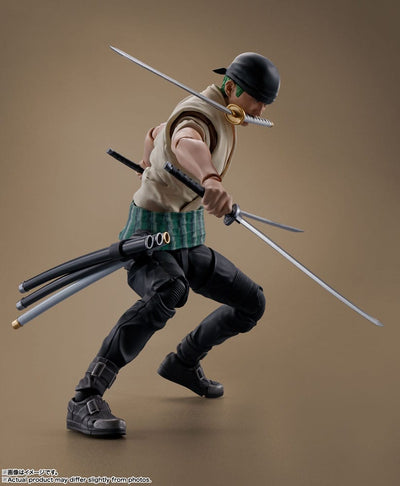 One Piece S.H. Figuarts Action Figure Roronoa Zoro (Netflix) 14cm - Action Figures - Bandai Tamashii Nations - Hobby Figures UK
