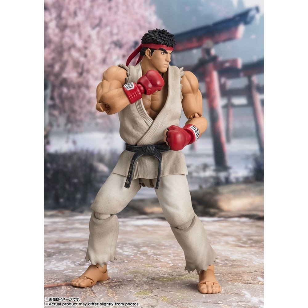 Street Fighter S.H. Figuarts Action Figure Ryu (Outfit 2) 15cm - Action Figures - Bandai Tamashii Nations - Hobby Figures UK