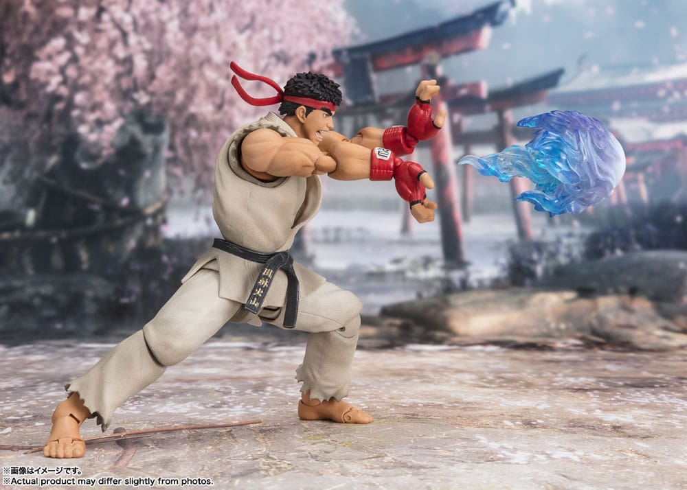 Street Fighter S.H. Figuarts Action Figure Ryu (Outfit 2) 15cm - Action Figures - Bandai Tamashii Nations - Hobby Figures UK