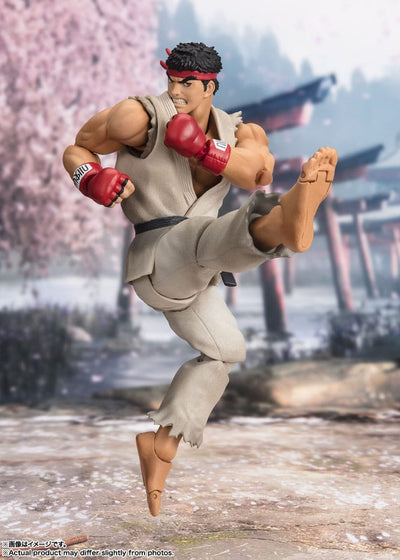 Street Fighter S.H. Figuarts Action Figure Ryu (Outfit 2) 15cm - Action Figures - Bandai Tamashii Nations - Hobby Figures UK