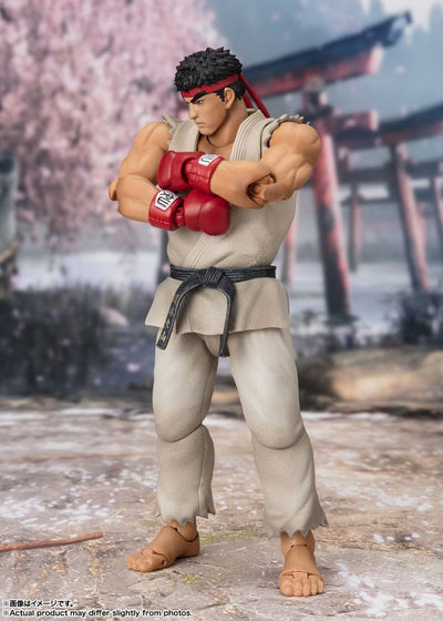 Street Fighter S.H. Figuarts Action Figure Ryu (Outfit 2) 15cm - Action Figures - Bandai Tamashii Nations - Hobby Figures UK