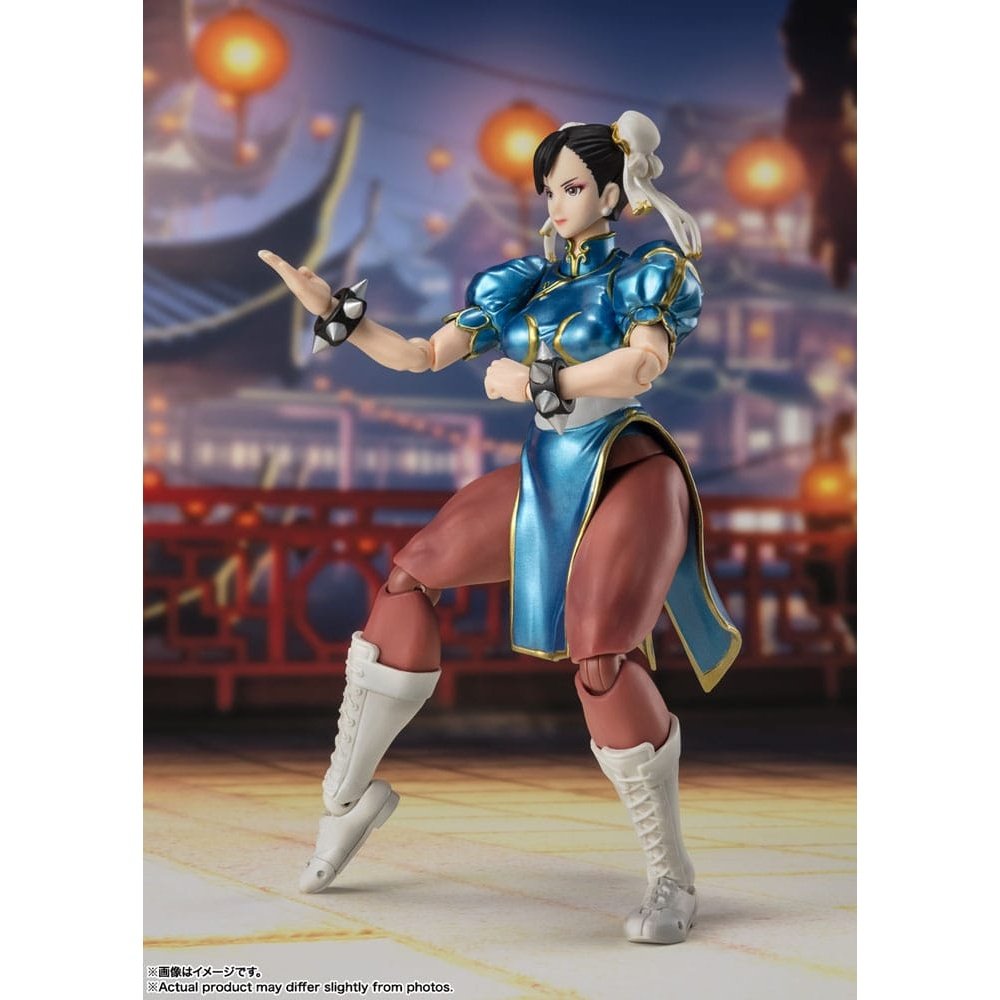 Street Fighter S.H. Figuarts Action Figure Chun-Li (Outfit 2) 15cm - Action Figures - Bandai Tamashii Nations - Hobby Figures UK