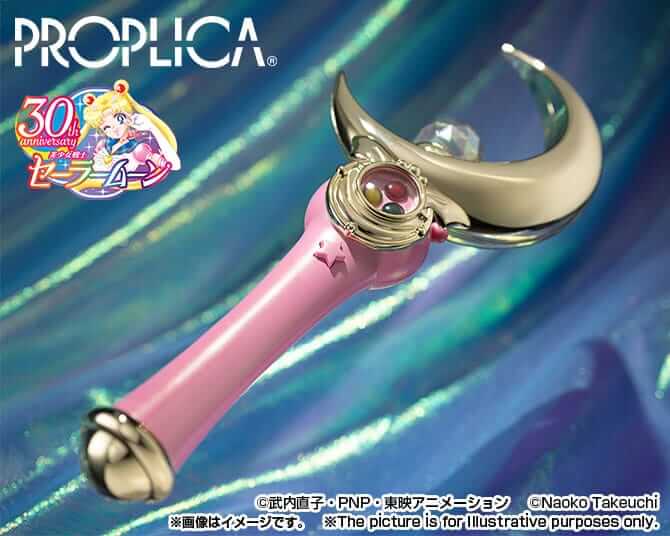 Sailor Moon Proplica Replica Moon Stick 26cm - Scale Statue - Bandai Tamashii Nations - Hobby Figures UK