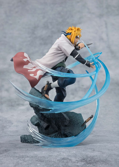 Naruto Shippuden FiguartsZERO Extra Battle PVC Statue Minato Namikaze-Rasengan- 20cm - Scale Statue - Bandai Tamashii Nations - Hobby Figures UK