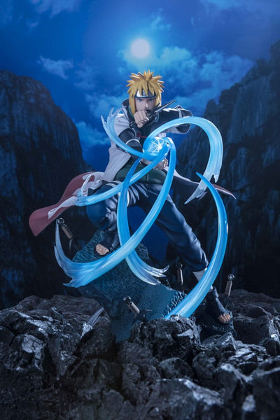 Naruto Shippuden FiguartsZERO Extra Battle PVC Statue Minato Namikaze-Rasengan- 20cm - Scale Statue - Bandai Tamashii Nations - Hobby Figures UK
