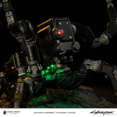 Cyberpunk 2077 Statue Militech Spiderbot "Flathead" 25cm - Scale Statue - Dark Horse - Hobby Figures UK