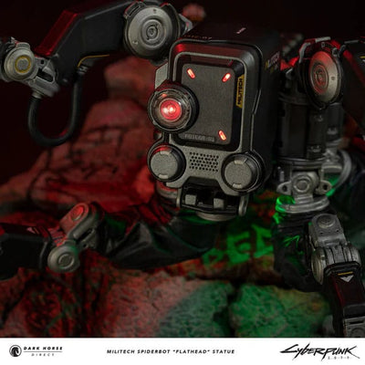 Cyberpunk 2077 Statue Militech Spiderbot "Flathead" 25cm - Scale Statue - Dark Horse - Hobby Figures UK