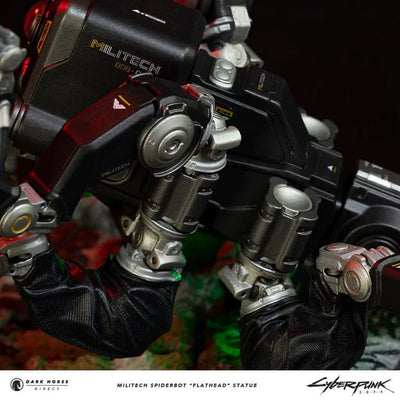 Cyberpunk 2077 Statue Militech Spiderbot "Flathead" 25cm - Scale Statue - Dark Horse - Hobby Figures UK