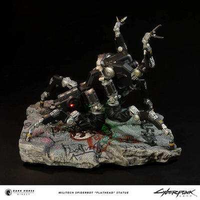 Cyberpunk 2077 Statue Militech Spiderbot "Flathead" 25cm - Scale Statue - Dark Horse - Hobby Figures UK