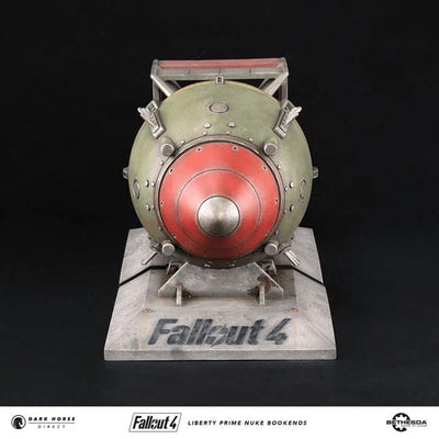 Fallout 4 PVC Statue Liberty Prime Nuke Bomb Bookends 17cm - Scale Statue - Dark Horse - Hobby Figures UK