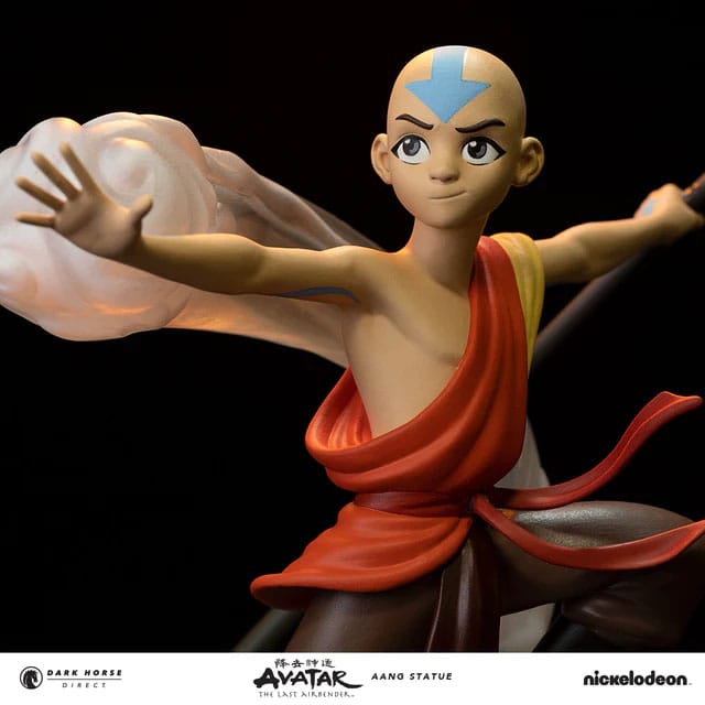 Avatar The Last Airbender PVC Statue Aang & Momo 30cm - Scale Statue - Dark Horse - Hobby Figures UK
