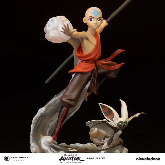 Avatar The Last Airbender PVC Statue Aang & Momo 30cm - Scale Statue - Dark Horse - Hobby Figures UK