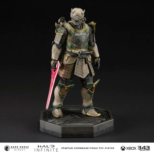 Halo Infinite PVC Statue Spartan Chonmage/Yokai 25cm - Scale Statue - Dark Horse - Hobby Figures UK