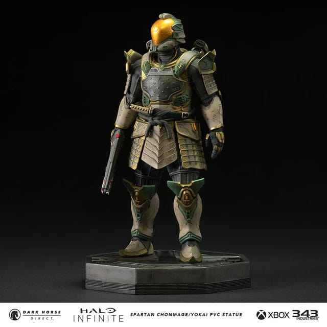 Halo Infinite PVC Statue Spartan Chonmage/Yokai 25cm - Scale Statue - Dark Horse - Hobby Figures UK