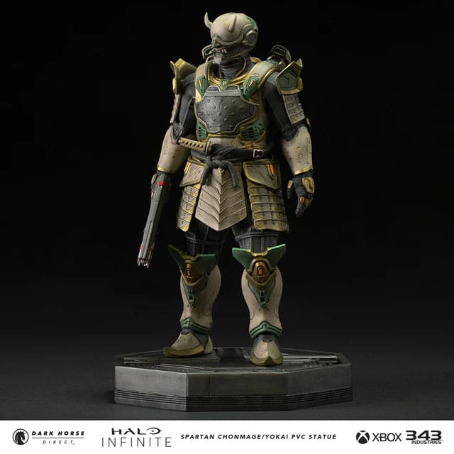 Halo Infinite PVC Statue Spartan Chonmage/Yokai 25cm - Scale Statue - Dark Horse - Hobby Figures UK
