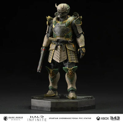 Halo Infinite PVC Statue Spartan Chonmage/Yokai 25cm - Scale Statue - Dark Horse - Hobby Figures UK