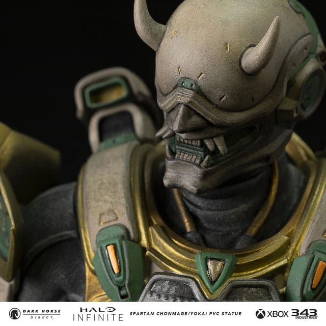 Halo Infinite PVC Statue Spartan Chonmage/Yokai 25cm - Scale Statue - Dark Horse - Hobby Figures UK