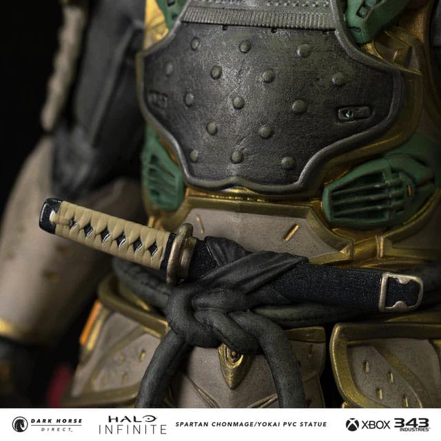 Halo Infinite PVC Statue Spartan Chonmage/Yokai 25cm - Scale Statue - Dark Horse - Hobby Figures UK