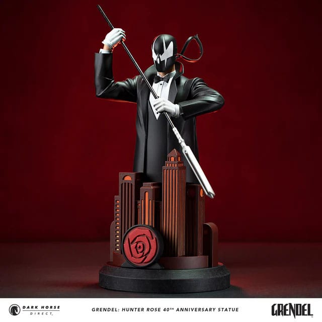 Grendel PVC Statue Hunter Rose 40th Anniversary 28cm - Scale Statue - Dark Horse - Hobby Figures UK