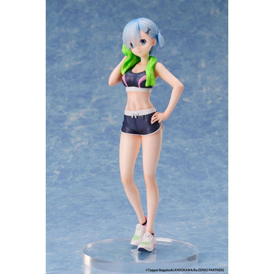 Re:Zero Starting Life in another World PVC Statue 1/7 Rem Sports Wear 23cm - Scale Statue - Elcoco - Hobby Figures UK