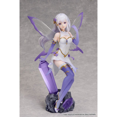 Re:Zero Starting Life in another World PVC Statue 1/7 Emilia Jewel Princess 24cm - Scale Statue - Elcoco - Hobby Figures UK