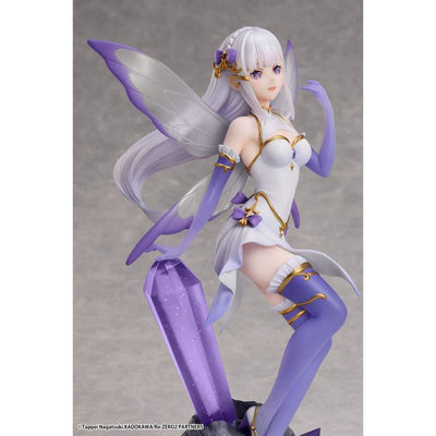 Re:Zero Starting Life in another World PVC Statue 1/7 Emilia Jewel Princess 24cm - Scale Statue - Elcoco - Hobby Figures UK