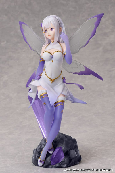 Re:Zero Starting Life in another World PVC Statue 1/7 Emilia Jewel Princess 24cm - Scale Statue - Elcoco - Hobby Figures UK