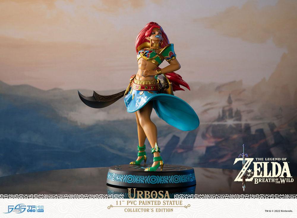 The Legend of Zelda Breath of the Wild PVC Statue Urbosa Collector's Edition 28cm - Scale Statue - First 4 Figures - Hobby Figures UK