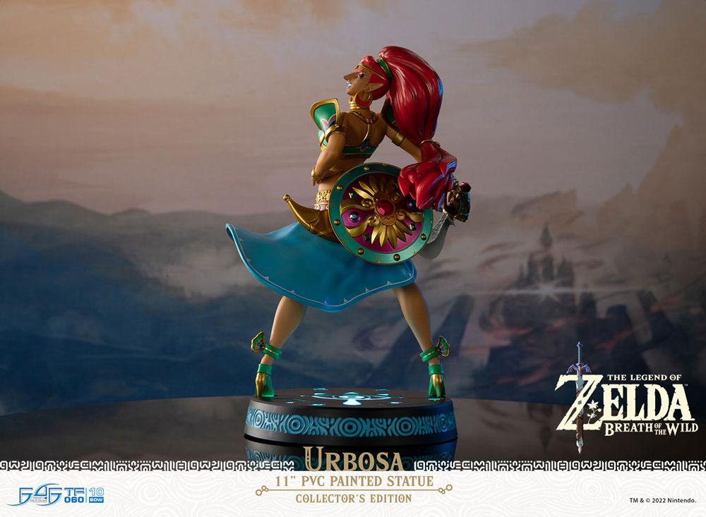 The Legend of Zelda Breath of the Wild PVC Statue Urbosa Collector's Edition 28cm - Scale Statue - First 4 Figures - Hobby Figures UK