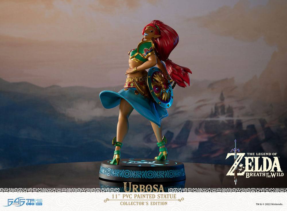 The Legend of Zelda Breath of the Wild PVC Statue Urbosa Collector's Edition 28cm - Scale Statue - First 4 Figures - Hobby Figures UK