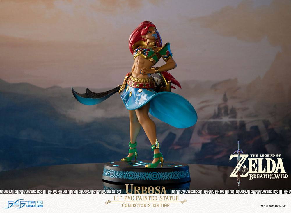 The Legend of Zelda Breath of the Wild PVC Statue Urbosa Collector's Edition 28cm - Scale Statue - First 4 Figures - Hobby Figures UK